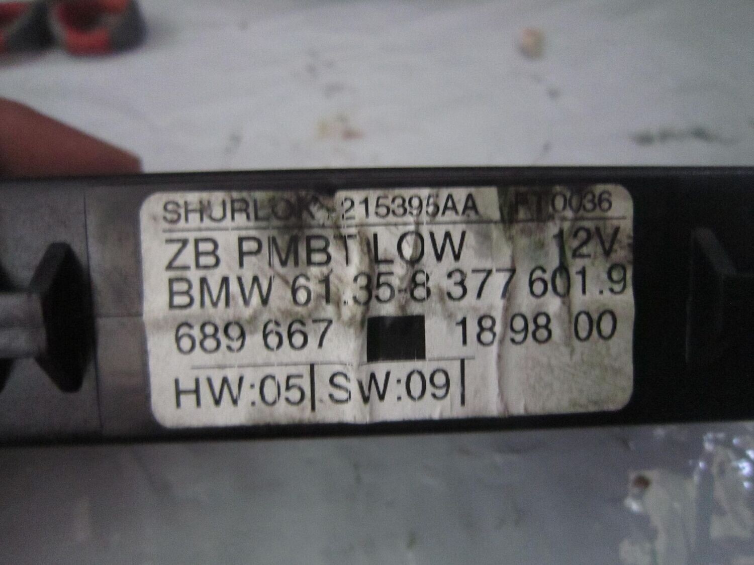 70-655 Centralina Porte BMW 6135 8 377 601.9 61358377601.9 689667 HW 05 SW 09  BMW  VARIE