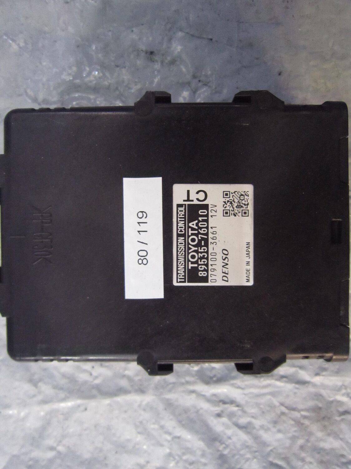 80-119 Modulo Controllo della Trasmissione Toyota 89535-76010 8953576010 079100-3661    TOYOTA Elettrica / Benzina PRIUS
