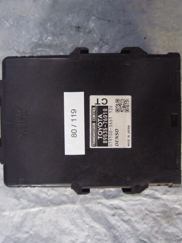 80-119 Modulo Controllo della Trasmissione Toyota 89535-76010 8953576010 079100-3661    TOYOTA Elettrica / Benzina PRIUS