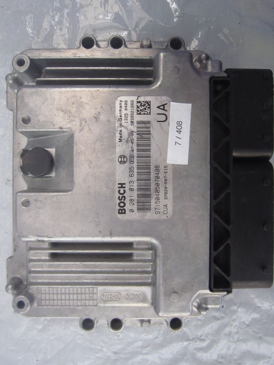 7-408 Centralina Motore Bosch 0 281 013 635 0281013635 97150405070408 1039S21666 37820-R07-E15  HONDA Diesel CRV