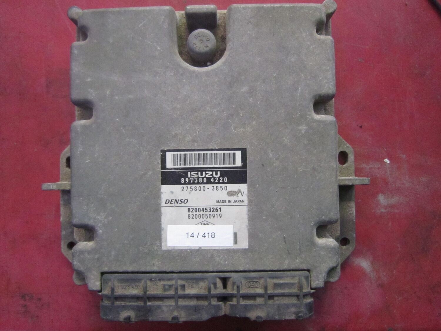 14-418 Centralina Motore Denso 897380 4220 8973804220 275800-3850 8200453261 8200050919  RENAULT Diesel VARIE