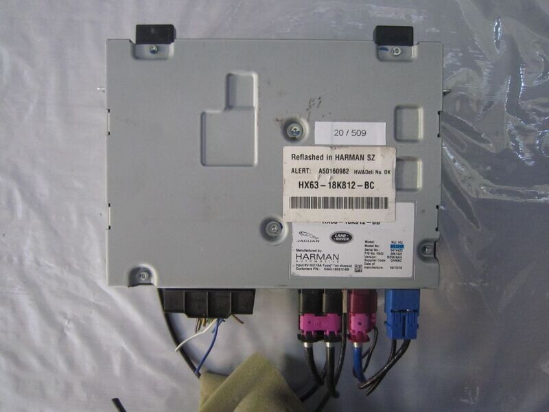 20-509 Autoradio Harman HX63-18K812-BC HX6318K812BC A50160982 BEL013   LAND ROVER  EVOQUE