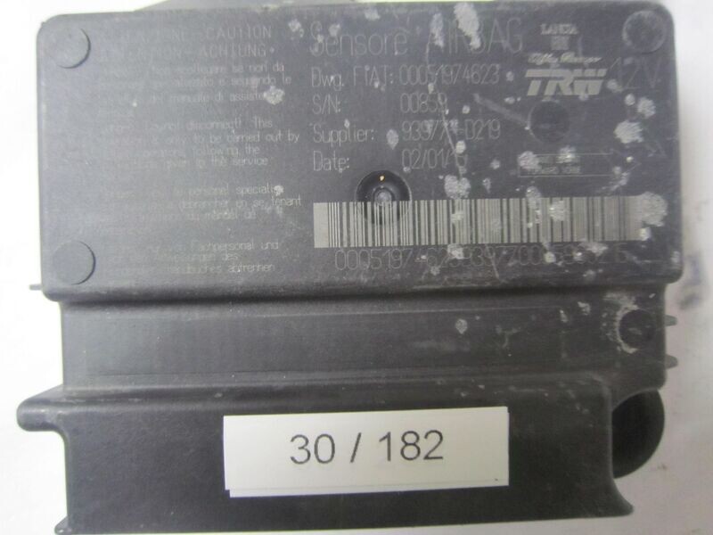 30-182 Centralina Airbag Trw 00051974623   93977-D219    FIAT  PANDA