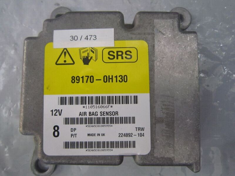 30-473 Centralina Airbag TRW 89170-0H130 891700H130 224892-104    TOYOTA  AYGO