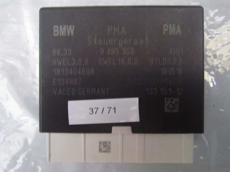 37-71 Centralina sensori parcheggio Valeo 9 495 358 9495358     BMW  VARIE
