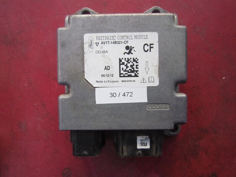 30-472 Centralina Airbag Ford AV1T-14B321-CF AV1T14B321CF DDJ8A CF   FORD  B-MAX