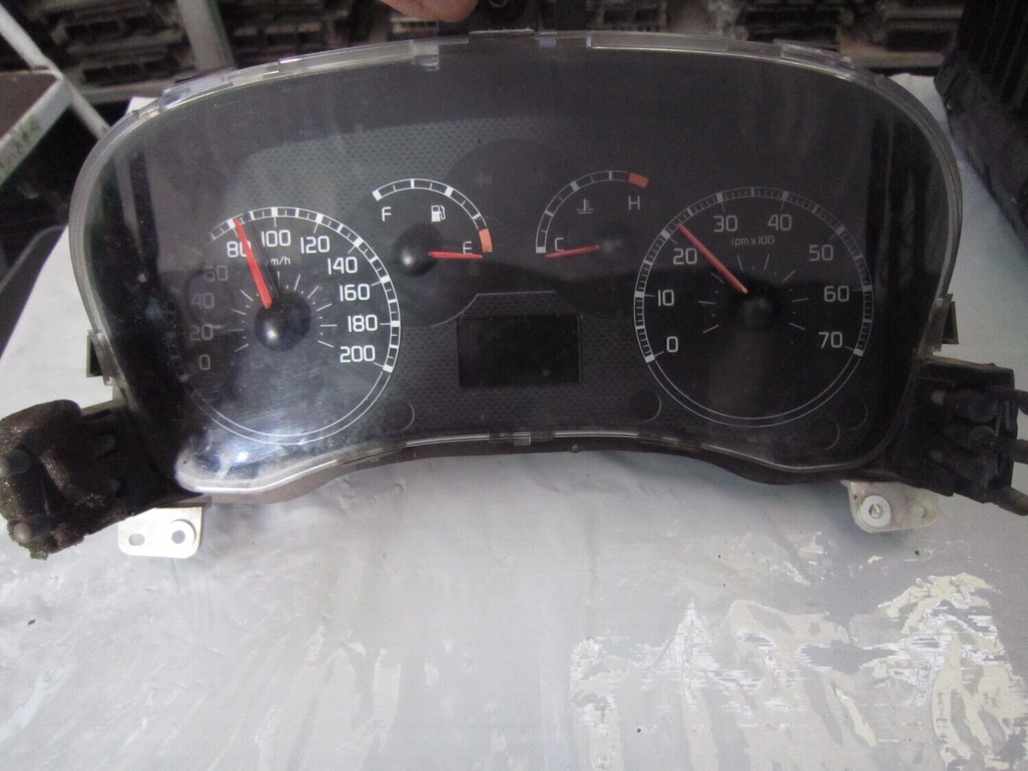 40-453 Quadro Strumenti / Contachilometri Alfa Romeo / Fiat / Lancia 5550004601       FIAT BENZINA PANDA