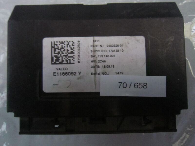 70-658 Centralina Clima Valeo 9490326-01 949032601 E1166092 Y    BMW  SERIE X