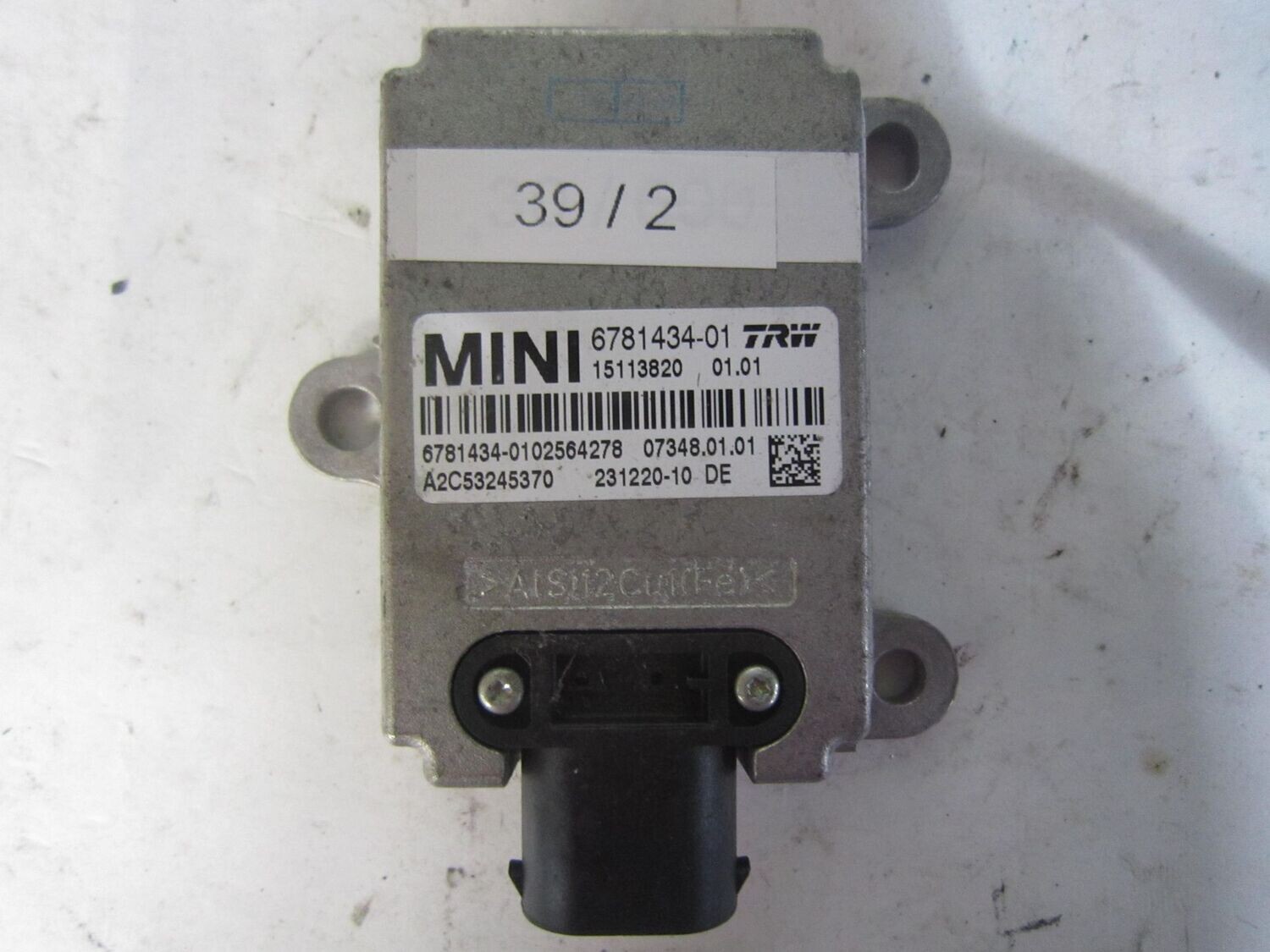 39-2 Centralina Speed Control Trw 6781434-01 678143401 15113820 A2C53245370 231220-10  MINI  COOPER