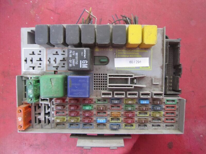 60-291 Scatola Fusibili GM 24 412 497 24412497     OPEL Diesel ASTRA