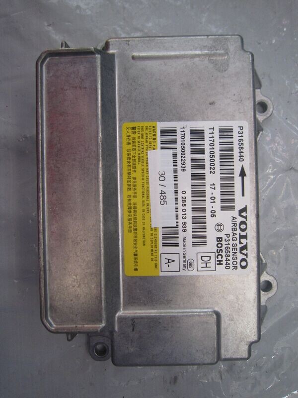 30-485 Centralina Airbag Bosch 0 285 013 939 0285013939 P31658440    VOLVO  XC 60