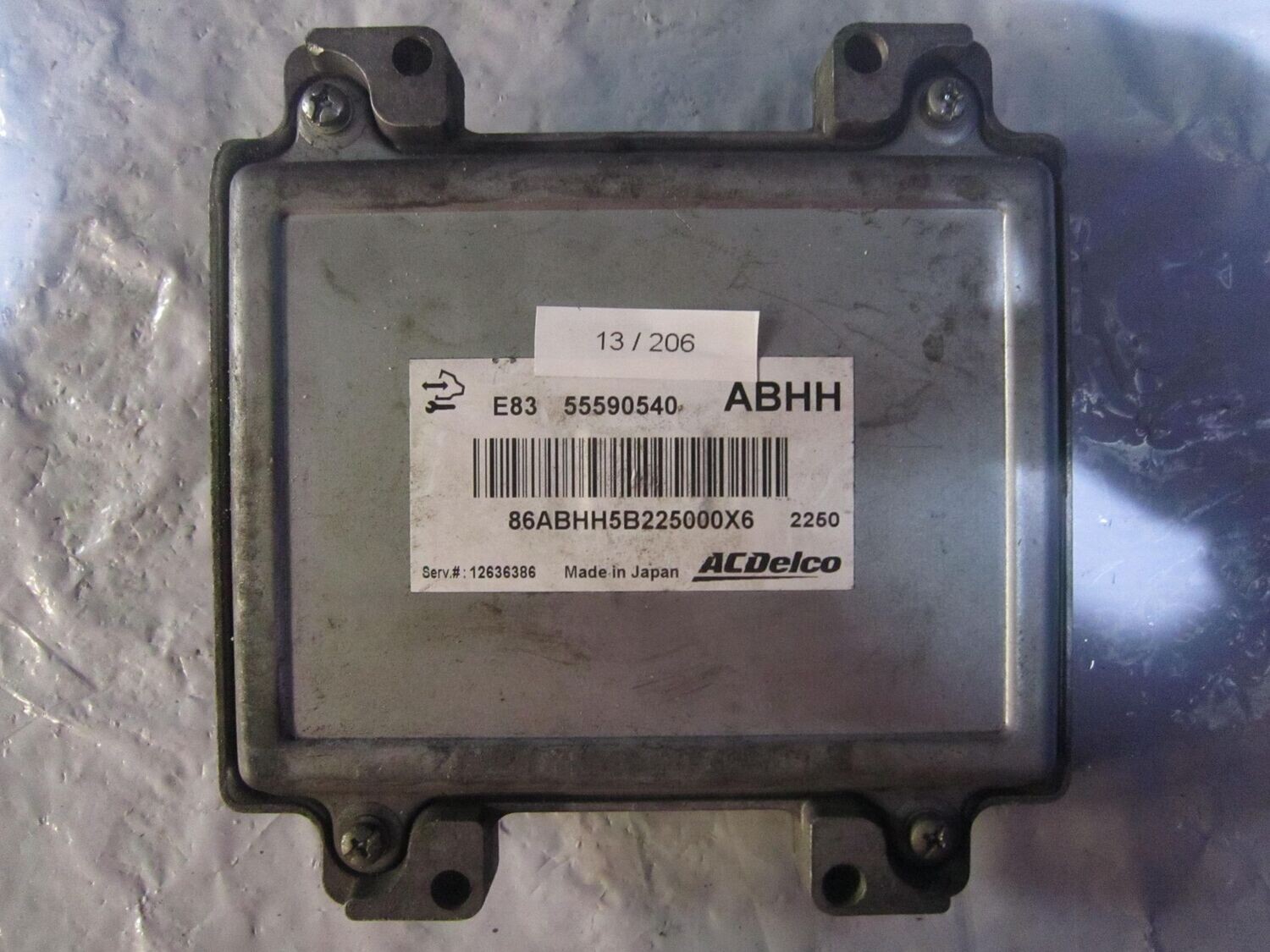 13-206 Centralina Motore ACDelco 55590540   12636386  ABHH E83 OPEL BENZINA CORSA