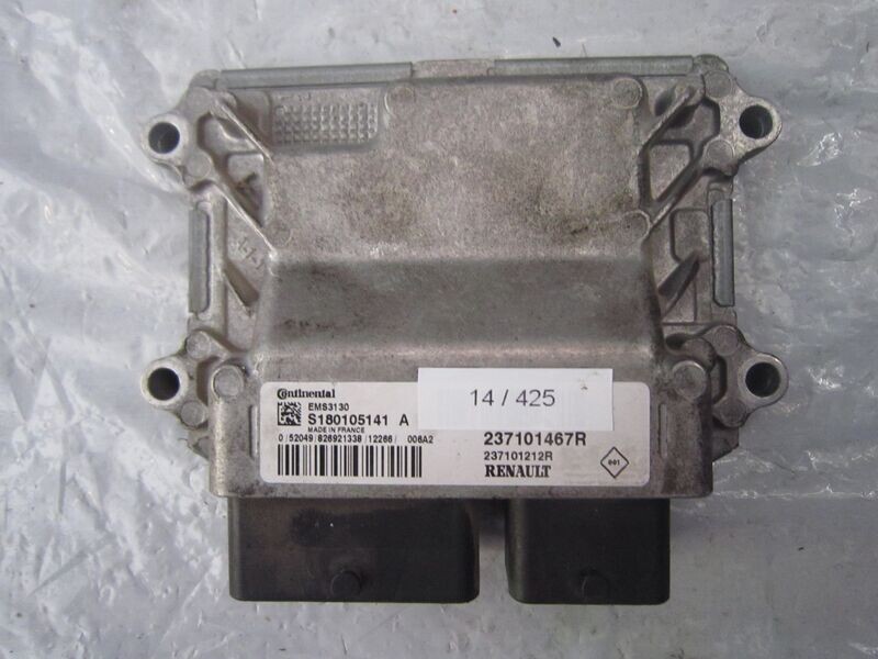14-425 Centralina Motore Continental S180105141 A S180105141A 237101467R 237101212R EMS3130  DACIA Benzina VARIE