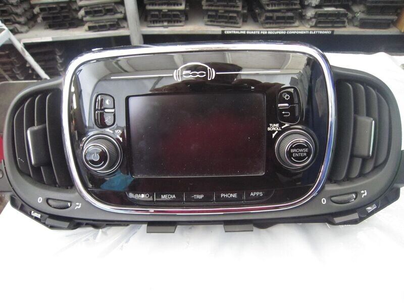 20-531 Autoradio Continental 07356535980   A2C9915190500020362 312 VP2 ECE   FIAT  500