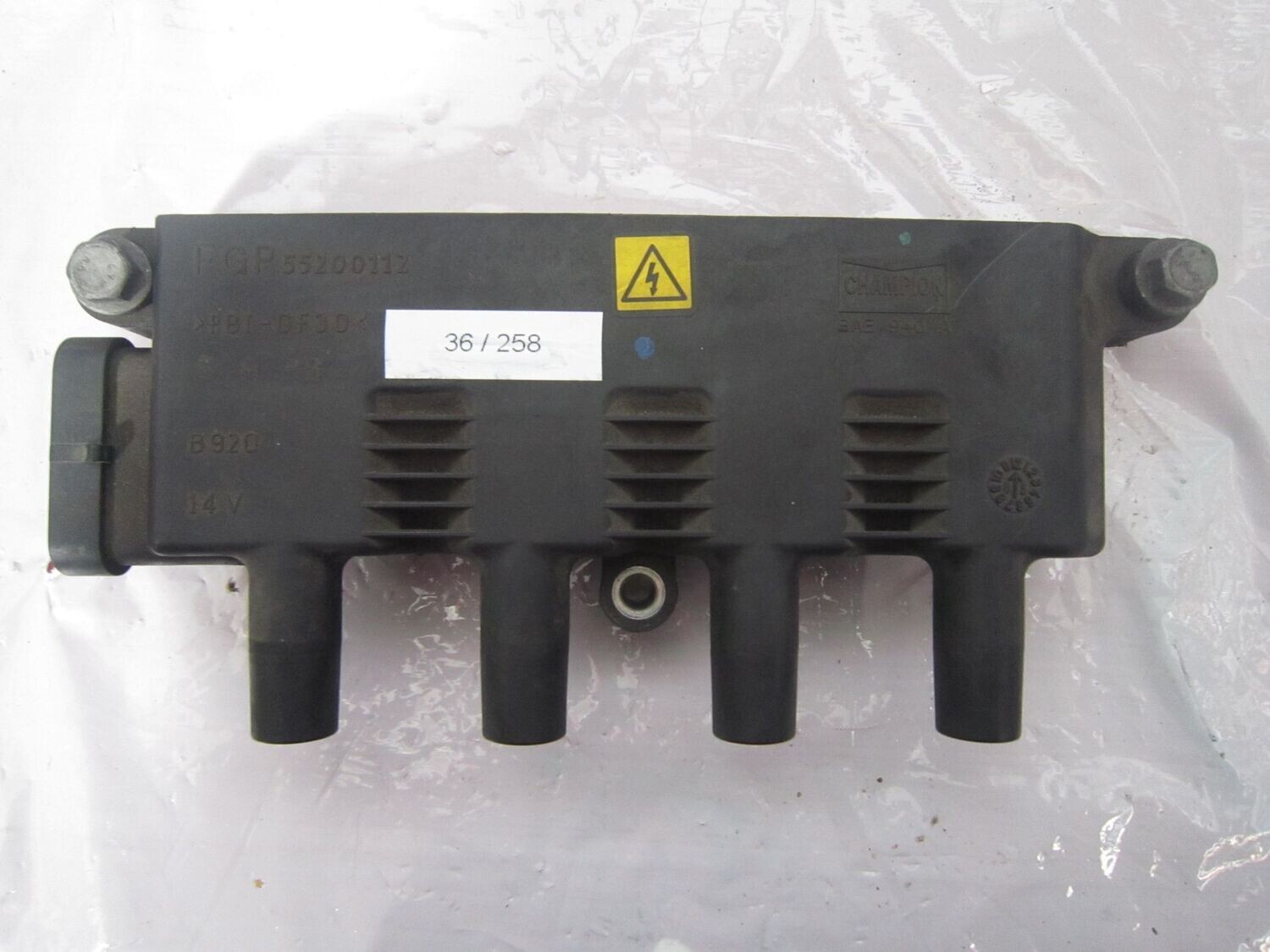 36-258 Bobina Accensione Champion 55200112   B920    FIAT BENZINA PUNTO