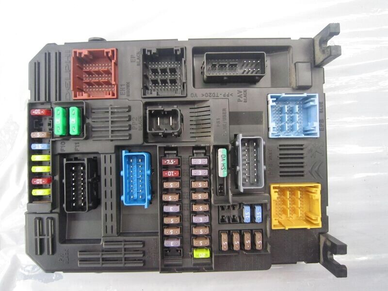 50-544 Body Computer Delphi 9830707680-00 983070768000 28641125 BSI-EL3-CEM00 HW:D6 SW:6.05 CITROEN / PEUGEOT  VARIE