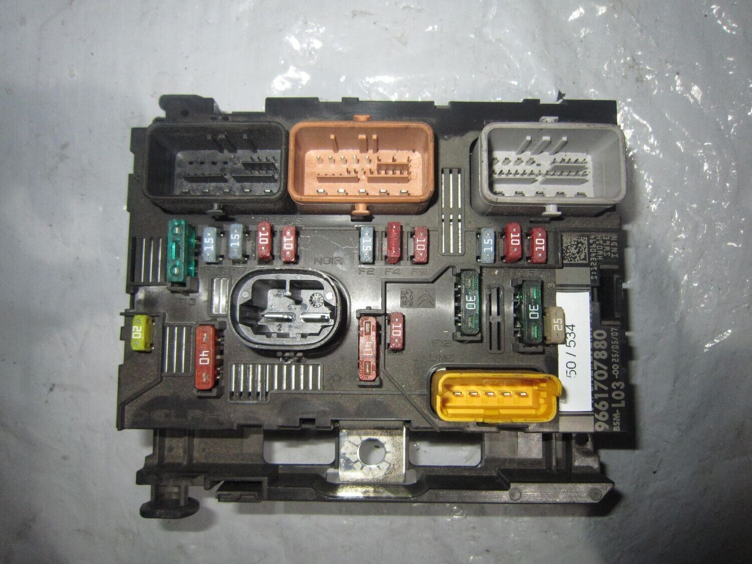 50-534 Body Computer Delphi 9661707880   BSM-L03-00    CITROEN / PEUGEOT  VARIE