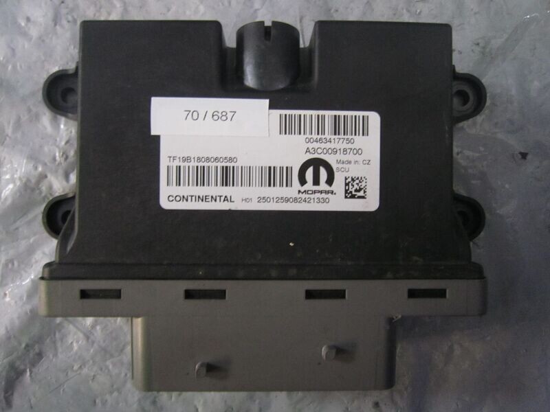 70-687 Modulo Di Controllo Continental A3C00918700       JEEP  VARIE
