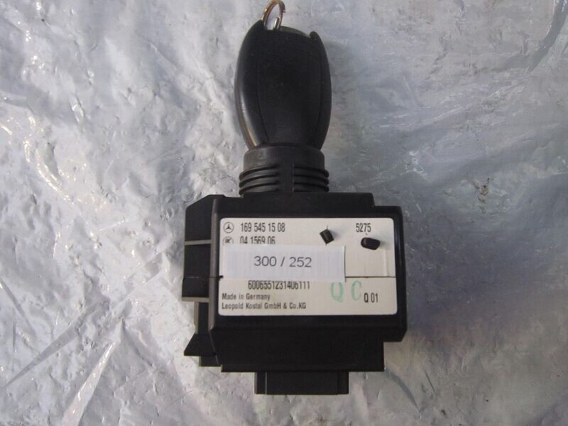 300-252 Blocchetto Accensione Leopold Kostal 169 545 15 08 1695451508 04 1569 06    MERCEDES  CLASSE A