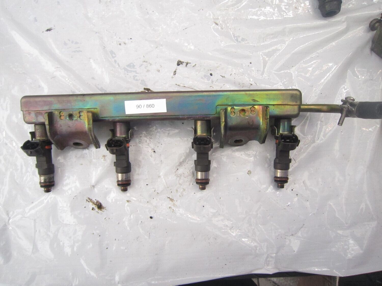 90-860 Flauto Iniezione Rail Nissan FLAUTO INIEZIONE RAIL FLAUTOINIEZIONERAIL NISSAN Benzina MICRA