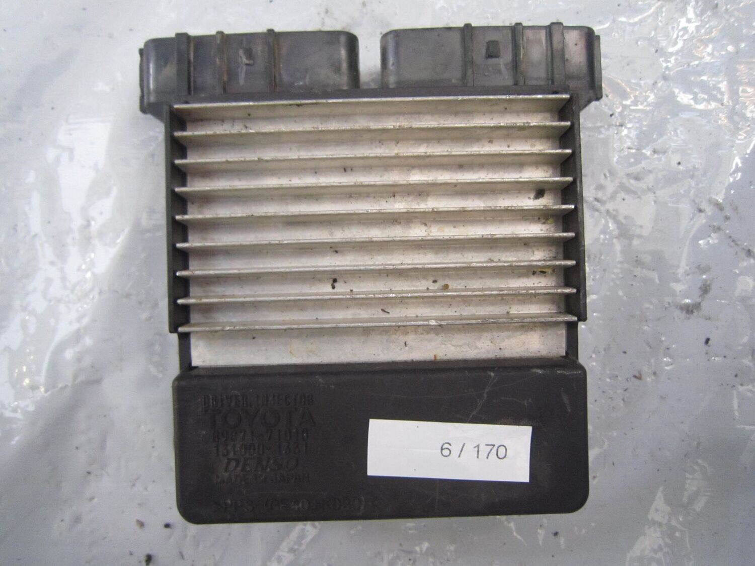 6-170 Centralina Motore Denso 89871-71010 8987171010 131000-1331    TOYOTA Diesel VARIE