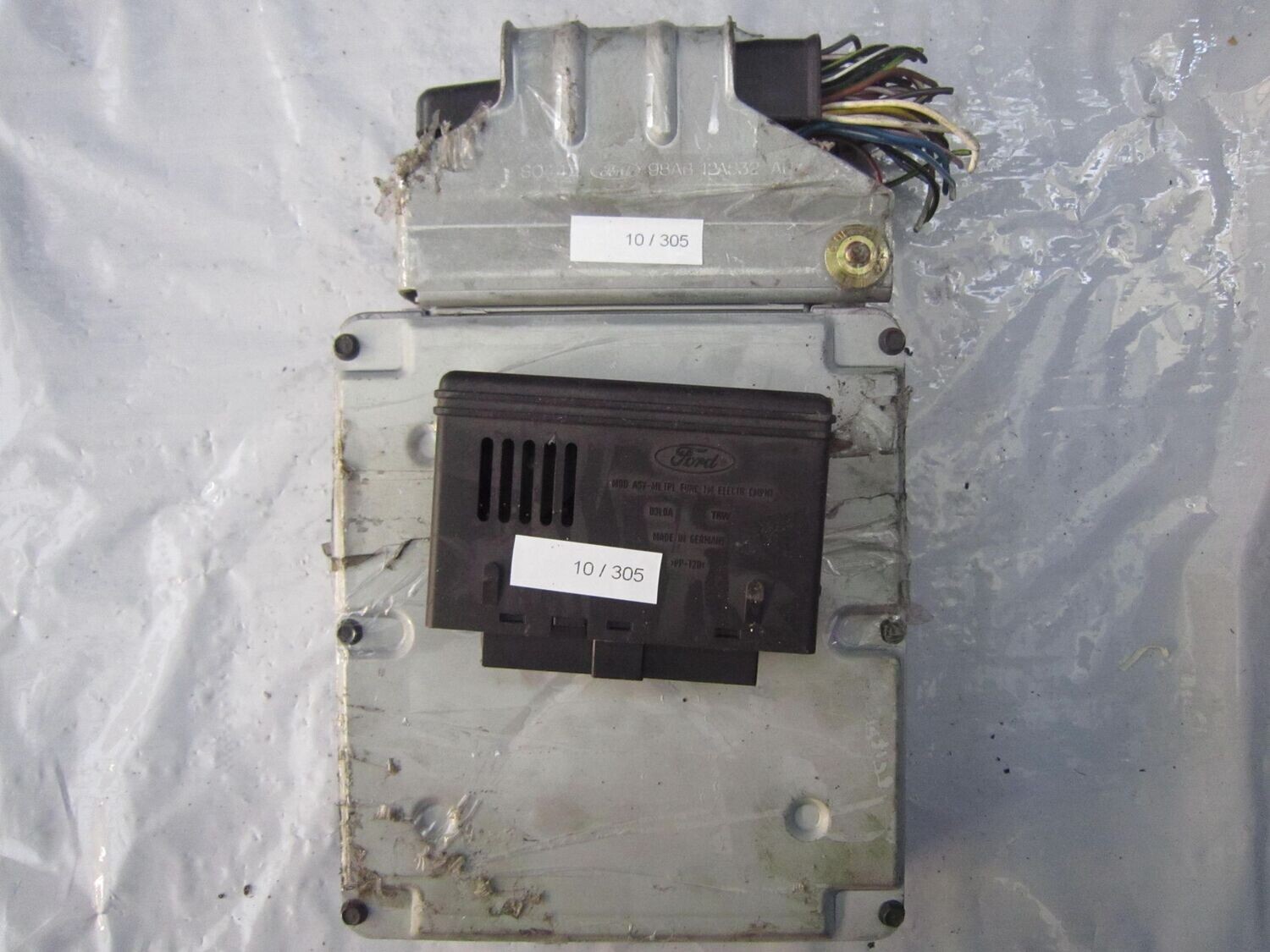 10-305 Centralina Motore Ford 98AB-12A532 AF 98AB12A532AF D3L0A    FORD Benzina VARIE