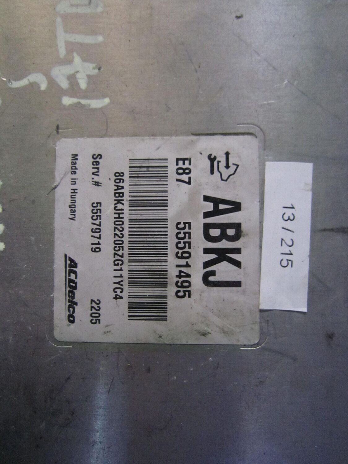 13-215 Centralina Motore ACDelco 55591495   55579719 E87   OPEL DIESEL MERIVA