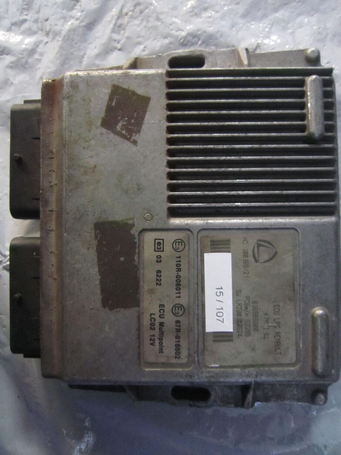 15-107 Centralina Gas Gpl Landi Renzo 616569000   LR200 100G24 K7M 1 6L HD 100169/21  DACIA BENZINA / GPL SANDERO