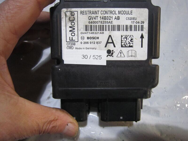 30-525 Centralina Airbag Bosch 0 285 012 837 0285012837 GV4T 14B321 AB    FORD  KUGA