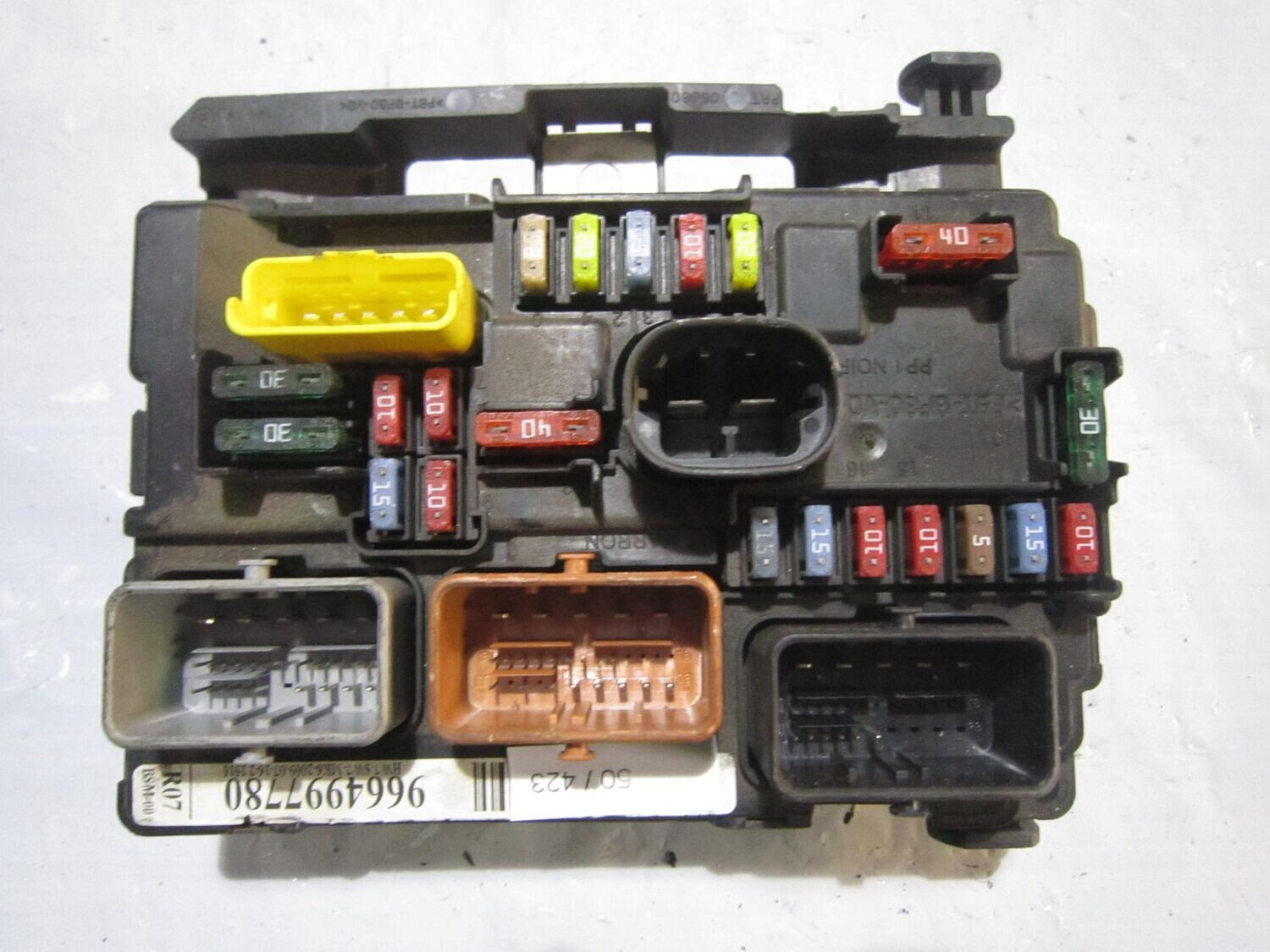 50-423 Body Computer Delphi 9664997780   BSM-R07-00 HW 7 SW 7  CITROEN / PEUGEOT DIESEL VARIE
