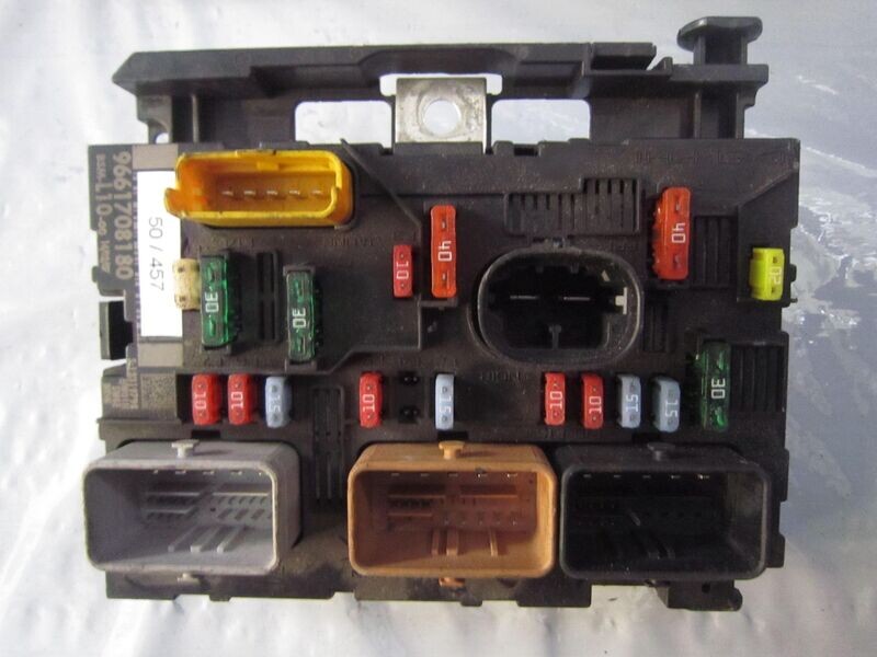 50-457 Body Computer Delphi 9661708180   BSM-L10-00    PEUGEOT BENZINA 207
