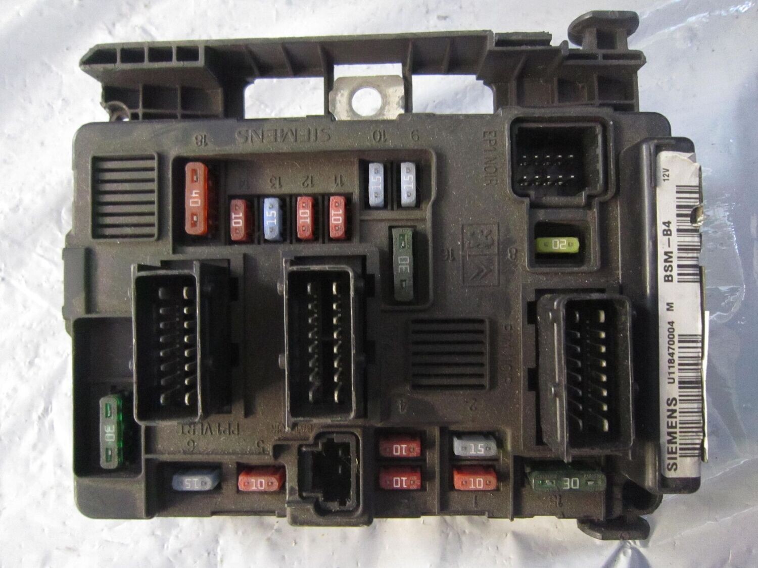 50-576 Body Computer Siemens U118470004 M U118470004M BSM-B4    CITROEN / PEUGEOT  VARIE