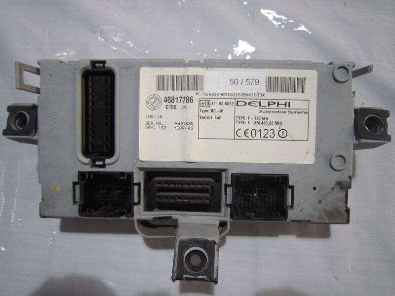 50-579 Body Computer Delphi    46817786 BC-AI IND: 16  FIAT DIESEL PUNTO