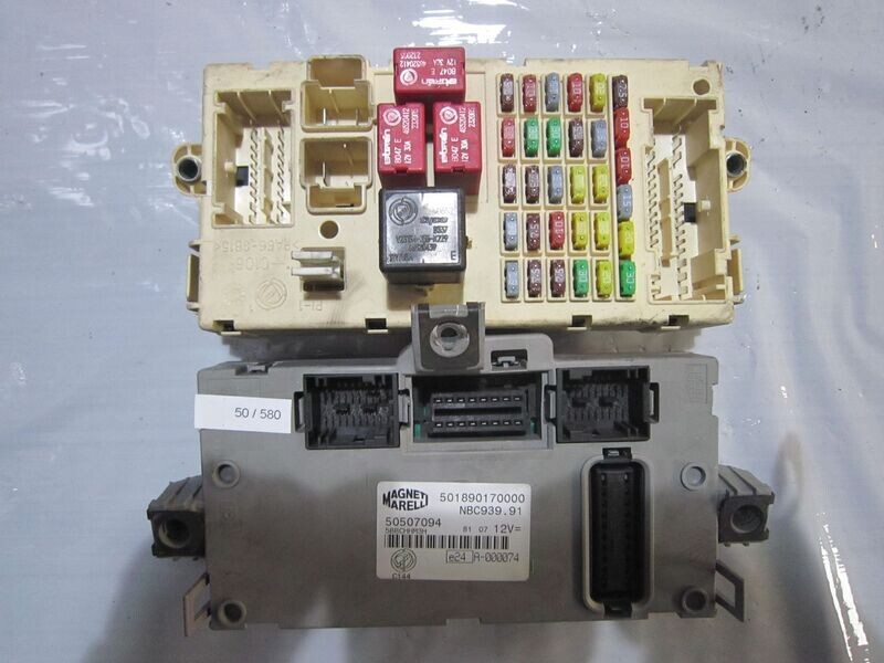 50-580 Body Computer Magneti Marelli 50507094   NBC939.91 501890170000 60686059  ALFA ROMEO DIESEL 159