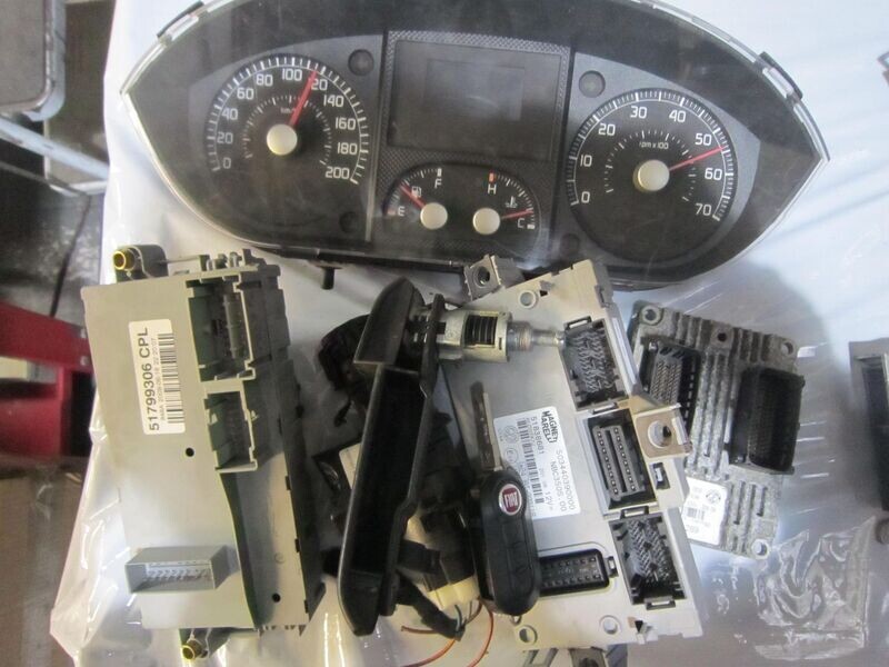 95-289 Kit Motore Fiat  51819343   IAW 5SF M3     NBC350S.00 503440390000  51838681 555000680304 61001501   51799306 CLP FIAT BENZINA IDEA