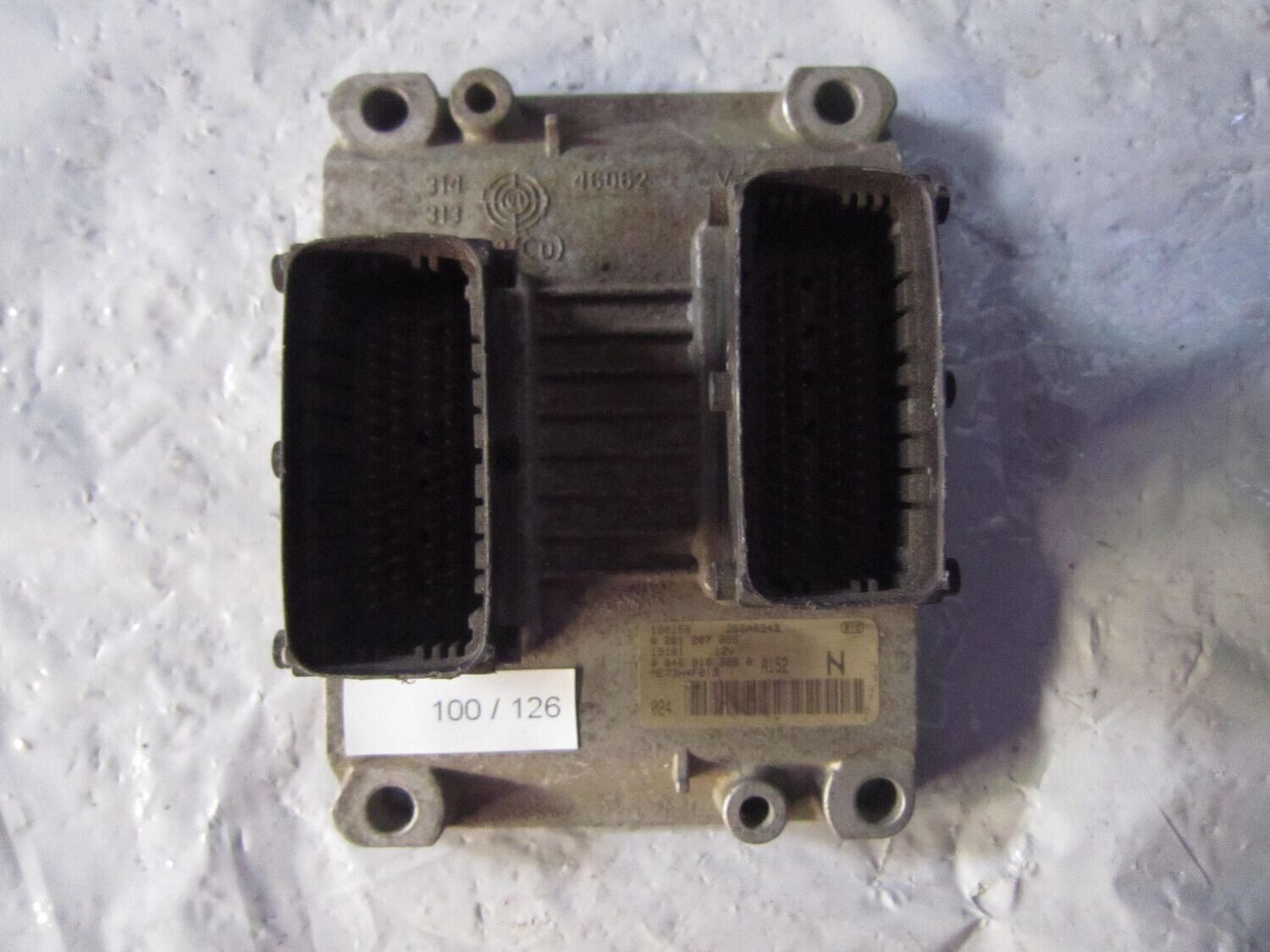 100-126 Centralina Motore Bosch 0 261 207 086 0261207086 0 046 818 388 0 190158 A152 N  FIAT Benzina STILO