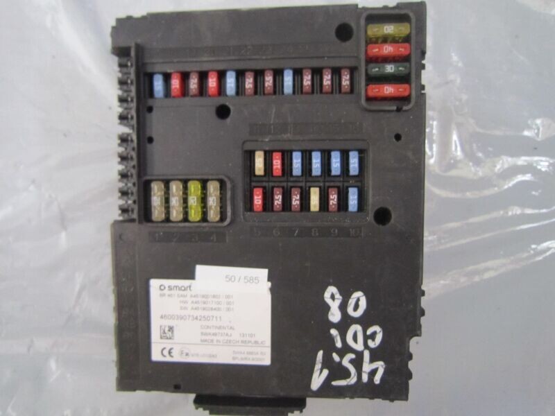50-585 Body Computer Siemens 5WK49737AJ   A4519001602 SW A4519028400   SMART  451