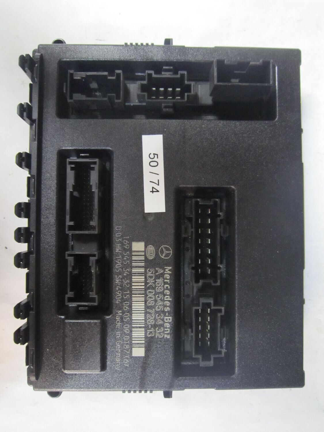 50-74 Body Computer Hella Kg A 169 545 34 32 A1695453432 5DK 008 728-13 SW4904   MERCEDES  CLASSE A