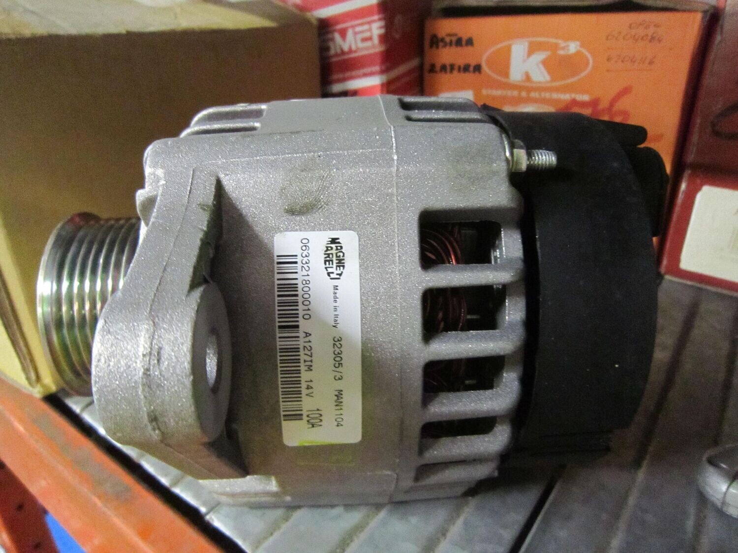 45-4 Alternatore Magneti Marelli MAN1104   A127IM-100A-14V    ALFA ROMEO / FIAT / LANCIA  VARIE