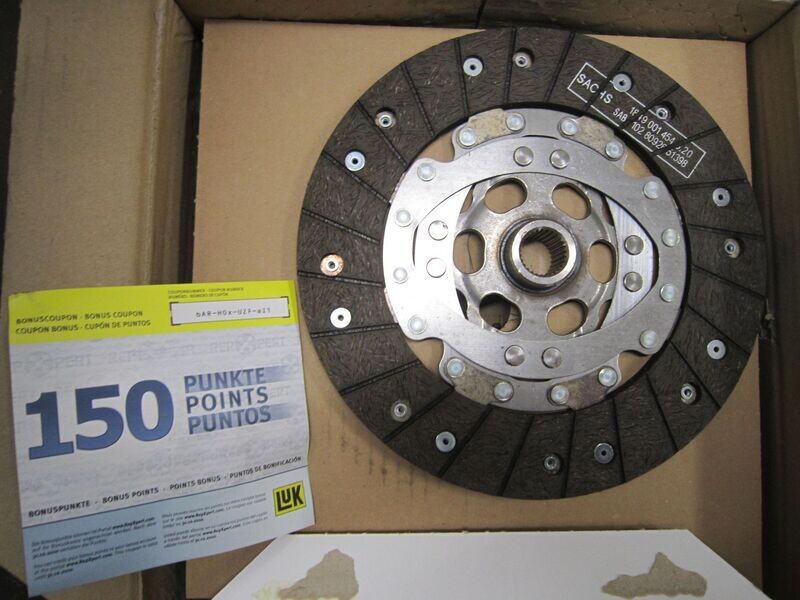 44-7 Kit Frizione Luk 623 3074 00 623307400 826363    VOLKSWAGEN  GOLF