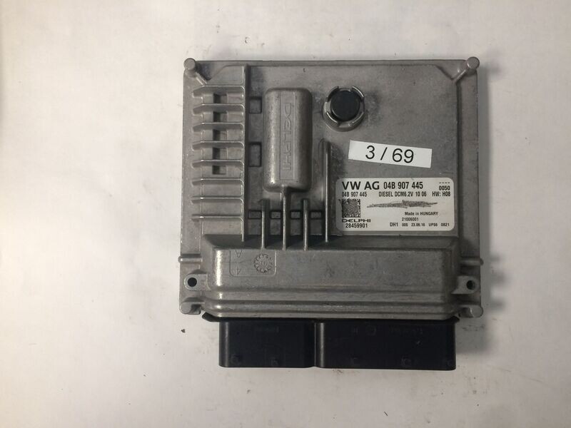 3-69 Centralina Motore Delphi 28459901   DCM6.2V 04B 907 445   SEAT DIESEL IBIZA