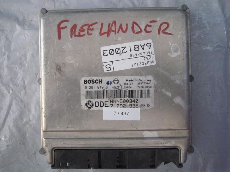 7-437 Centralina Motore Bosch 0 281 010 811 0281010811 7792938 28RTF340 NNN500340  LAND ROVER DIESEL FREELANDER