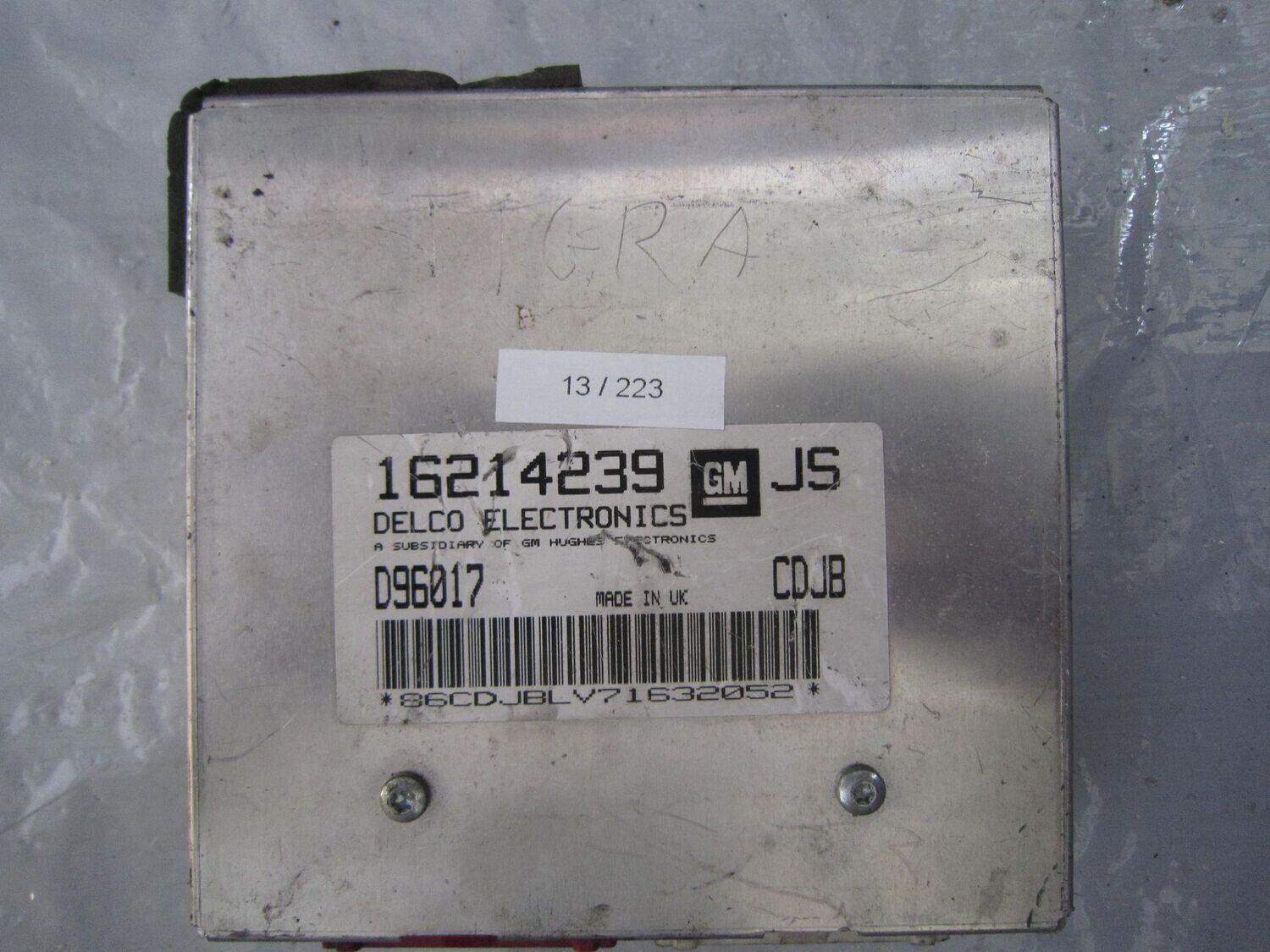 13-223 Centralina Motore Delco Remy 16214239   D96017    OPEL Benzina CORSA