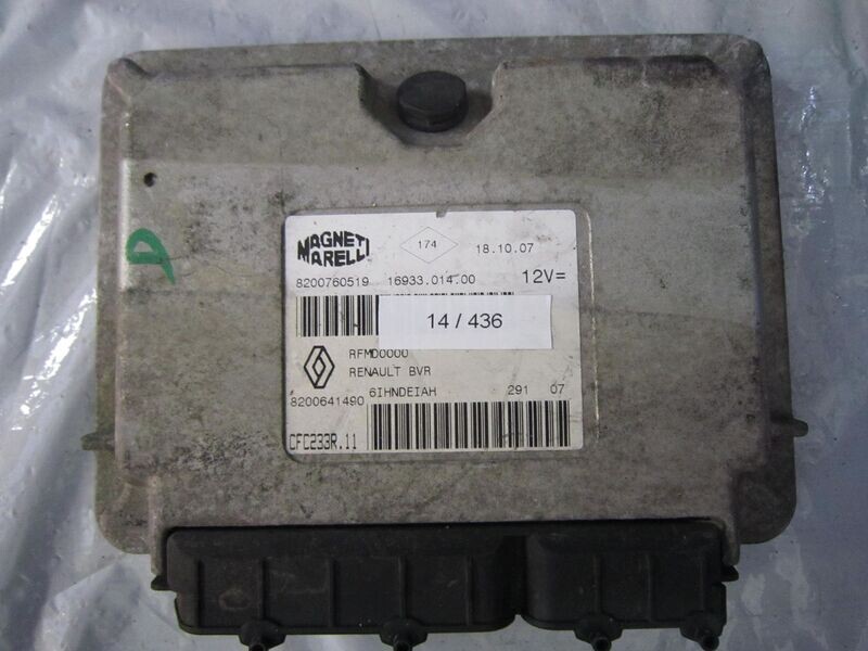 14-436 Centralina Cambio Automatico Magneti Marelli 8200760519   16933.014.00 8200641490 CFC233R.11  RENAULT  MODUS