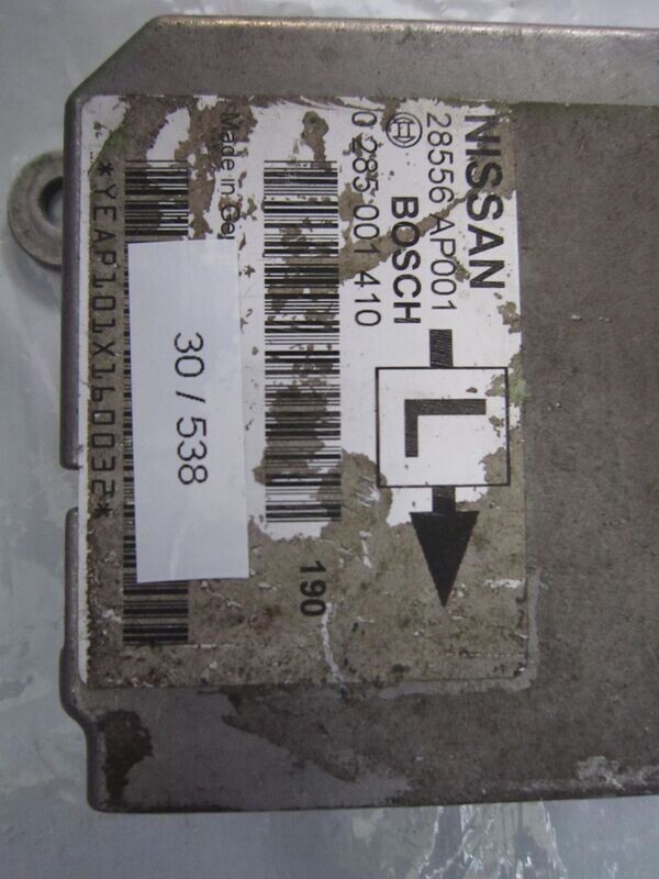 30-538 Centralina Airbag Bosch 0 285 001 410 0285001410 28556 AP001    NISSAN  MICRA
