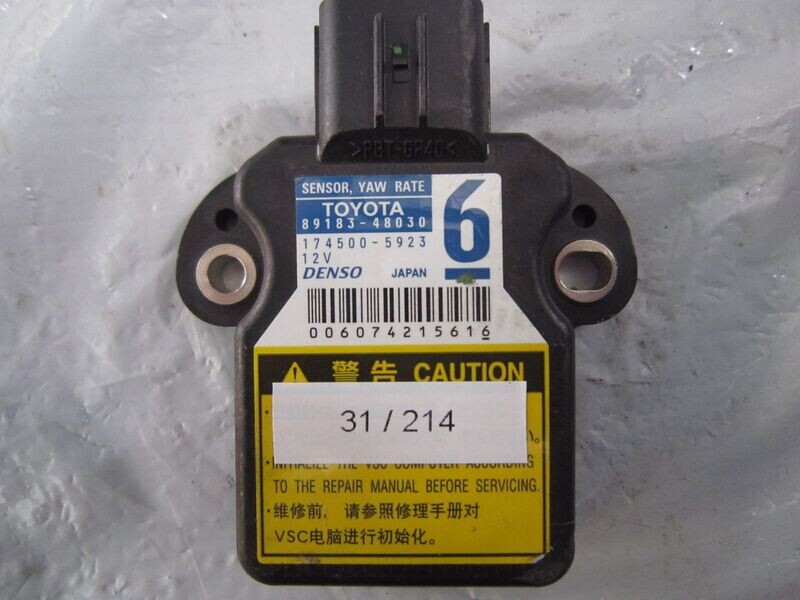 31-214 Sensore Antimbardata Denso 89183-48030 8918348030 174500-5923    TOYOTA  VARIE