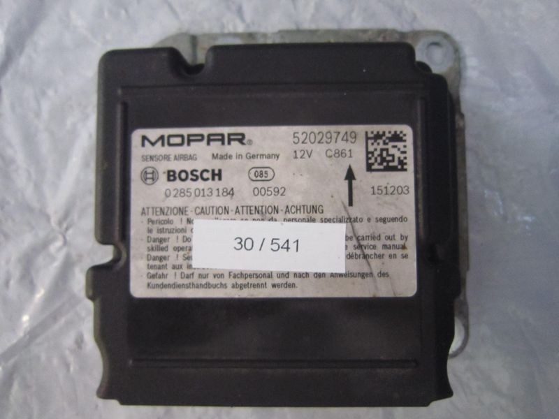 30-541 Centralina Airbag Bosch 0 285 013 187 0285013187 52029749    FIAT  500