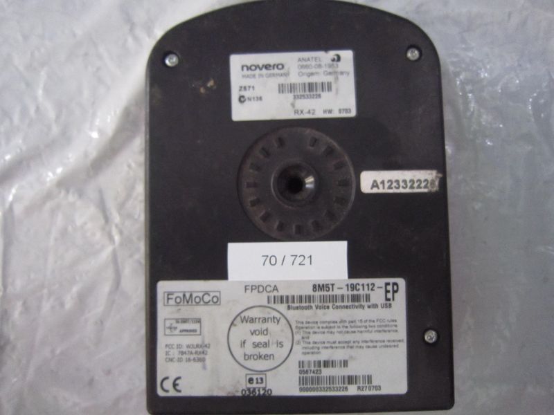 70-721 Centralina Bluetooth Fomoco 8M5T-19C112-EP 8M5T19C112EP     FORD  VARIE