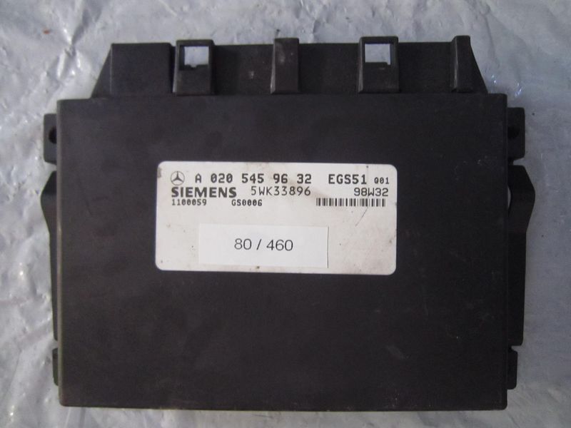 80-460 Modulo Controllo Della Trasmissione Siemens 5WK33896   5WK33844 EGS51 296715  MERCEDES  CLK