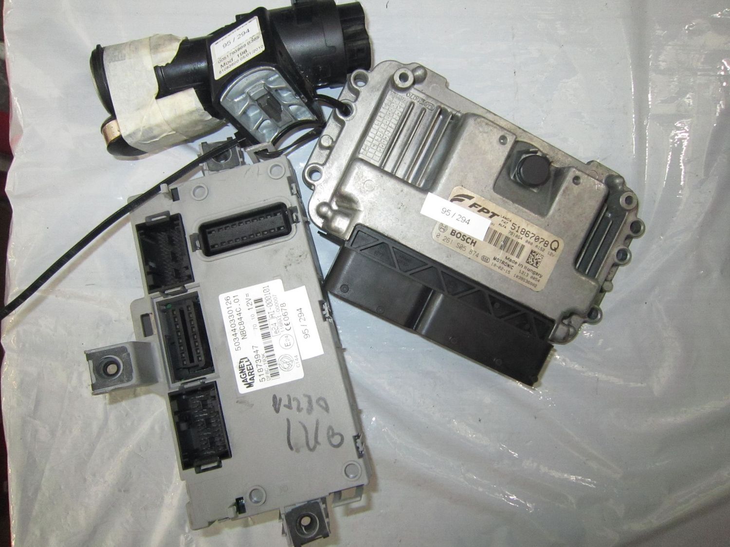 95-294 Kit Motore  Lancia 0 261 S05 874 0261S05874 51867078 51873947 503440330126 NBC844C.01   51793869 LANCIA Diesel DELTA
